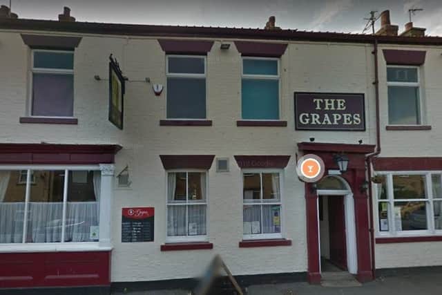 The Grapes, Filey, which is now closed.
picture: Google