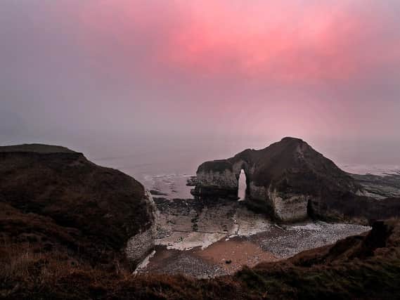 The Yorkshire coast off Flamborough Head