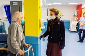 Princess Anne visits Scarborough Hospital