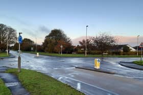 The junction is to be controlled by traffic lights.