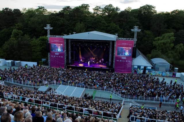 Lionel Richie's sold-out show at Scarborough Open Air Theatre in 2018.