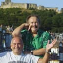 Bobby Ball (top) and Tommy Cannon in Scarborough in 2006