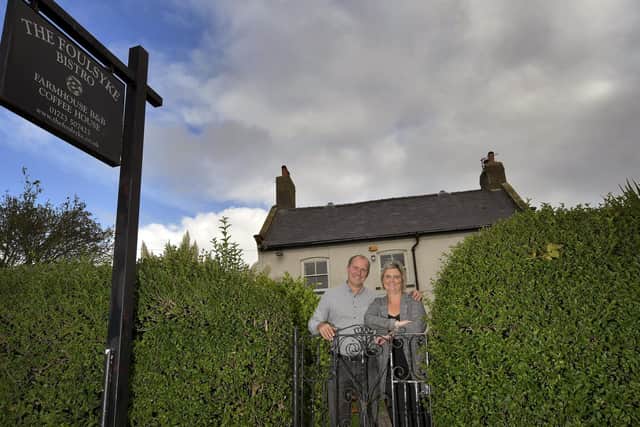 Mark and Sharon Dresser at the Foulsyke