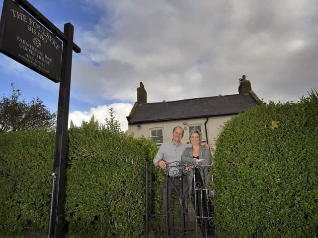 Mark and Sharon Dresser at the Foulsyke