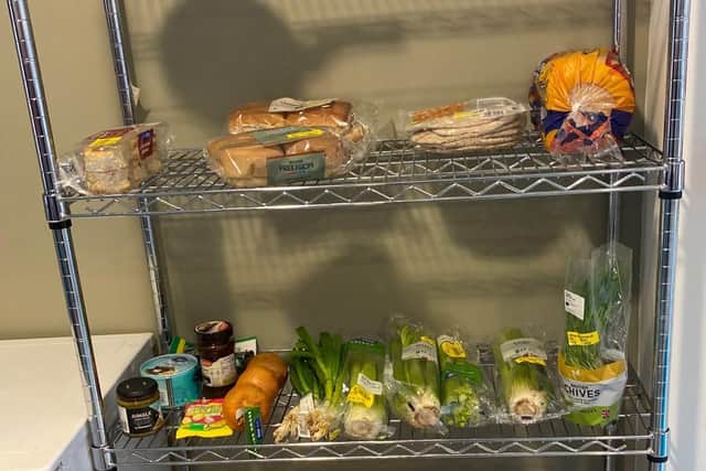 The fridge will stock a variety of food.