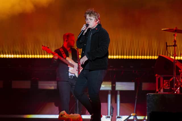 Lewis Capaldi during his second sold-out show at the Open Air Theatre last year