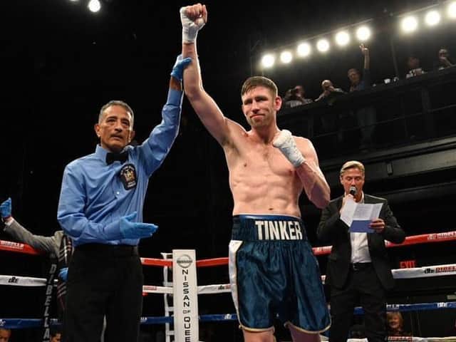 Matthew Tinker is back in action later this month