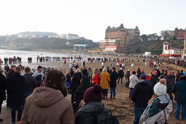 The annual Fishermen vs Firemen match.