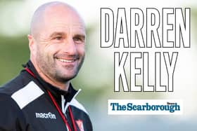 Boro boss Darren Kelly's column