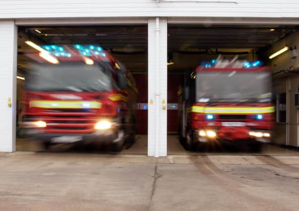 Each fire and rescue service in England decides how many full time and on-call staff it needs.
