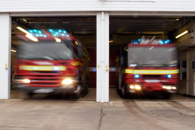 Each fire and rescue service in England decides how many full time and on-call staff it needs.