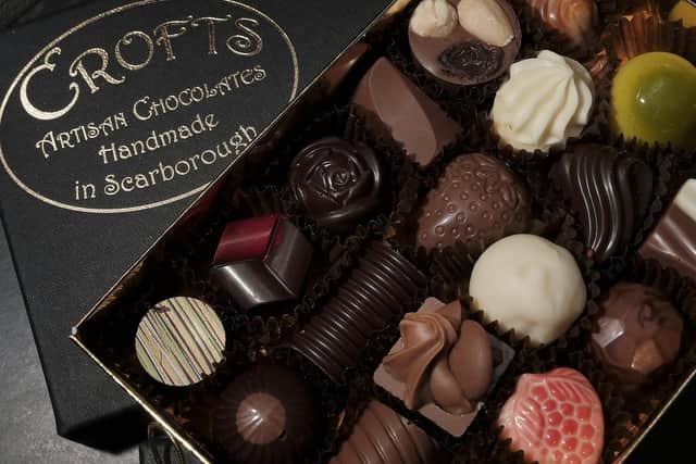 It is now possible to select your own chocolates in the online shop.