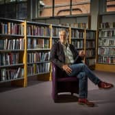 Lee Taylor library development manager for North Yorkshire libraries pictured in Scarborough Library. Since lockdown library memberships are booming