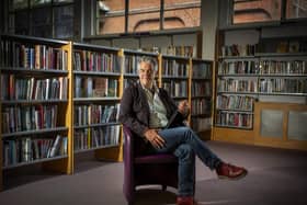 Lee Taylor library development manager for North Yorkshire libraries pictured in Scarborough Library. Since lockdown library memberships are booming
