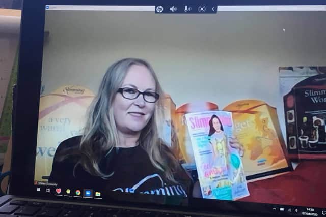 Local Slimming World manager Shirley Sowersby.