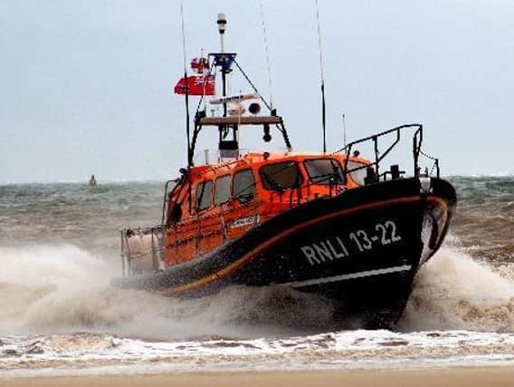 Bridlington all-weather lifeboat.
Picture: RNLI.