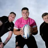 From left, Alex Paddock, Liam Braithwaite and Tom Read are planning a return to action for The Scarborough Pirates in 2021. PICTURES: RICHARD PONTER