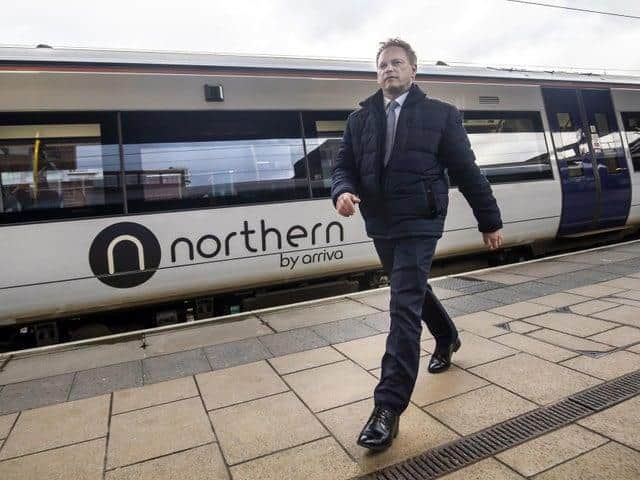 Transport Secretary Grant Shapps.