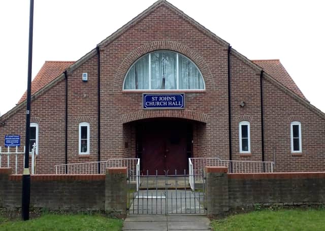 St John’s Church Hall in Sewerby.