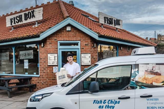 Fish Box has implemented the system for its sites at Whitby and Hood’s Bay and there is also a delivery service via the app at Fish Box Whitby.