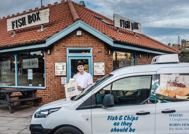 Fish Box has implemented the system for its sites at Whitby and Hood’s Bay and there is also a delivery service via the app at Fish Box Whitby.