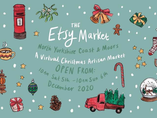 The Etsy market is on Saturday December 5
