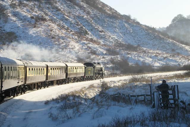 Festive dining on the Pullman.