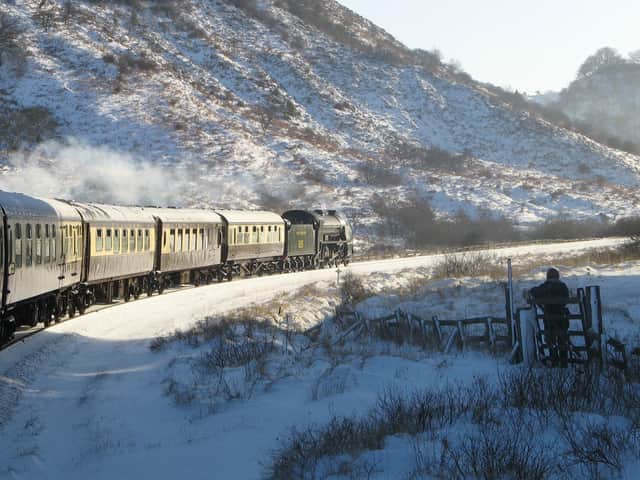Festive dining on the Pullman.