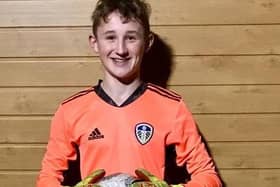 Former Burlington Jackdaws keeper Owen Grainger is shining at Leeds United.