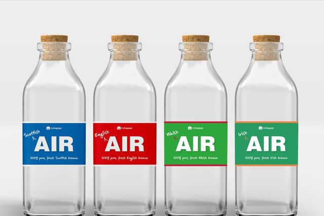 Bottled fresh air