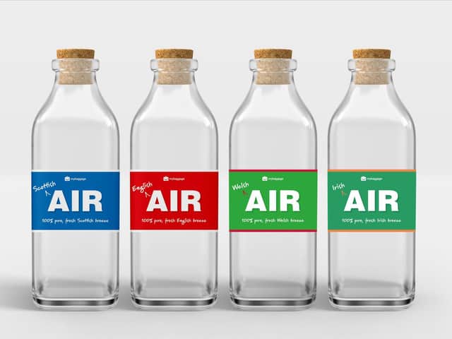Bottled fresh air
