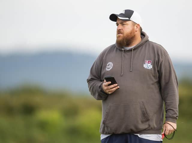 Scarborough RUFC coach Matty Jones