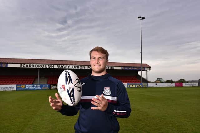 Scarborough RUFC skipper Drew Govier