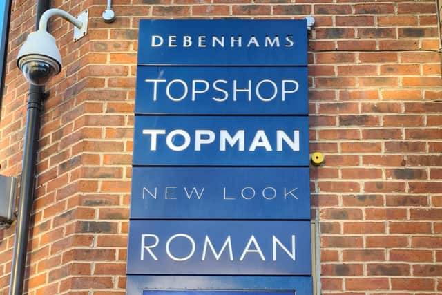 The closure of Debenhams follows Topshop and Topman going into administration as part of the Arcadia group.