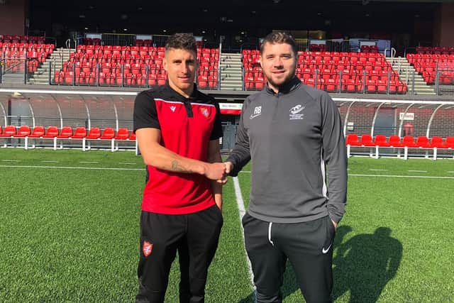 Scholarship coaches Michael Coulson and Ryan Blott