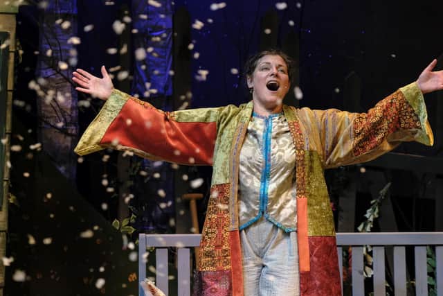 Polly Lister presents a one-woman The Snow Queen at the Stephen Joseph Theatre