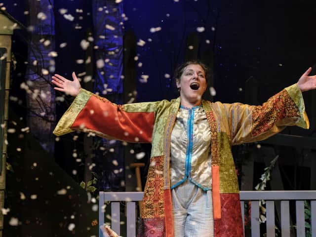 Polly Lister presents a one-woman The Snow Queen at the Stephen Joseph Theatre