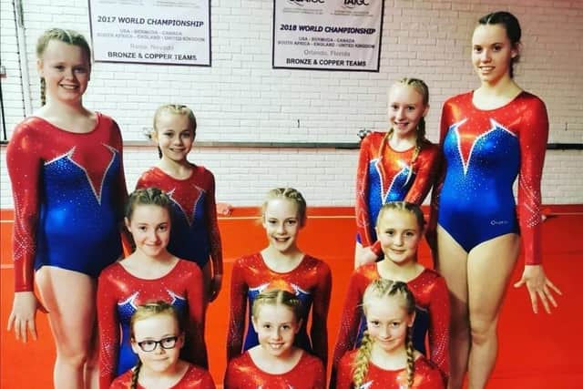 The club’s gymnasts that qualified for World Championships which had been due to take place in Florida this year.