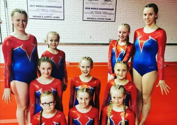 The club’s gymnasts that qualified for World Championships which had been due to take place in Florida this year.