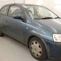 Damion was travelling in a blue Vauxhall Corsa.