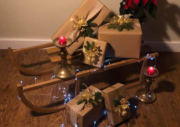 Two Green Leaves has seen increased demand for products and have been busy with its range of Christmas gifts and decorations.