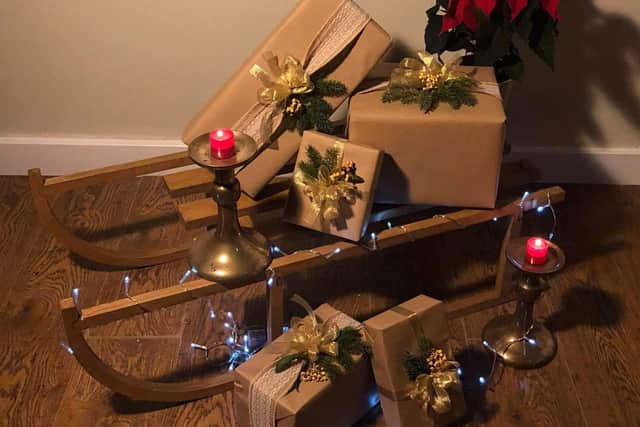 Two Green Leaves has seen increased demand for products and have been busy with its range of Christmas gifts and decorations.