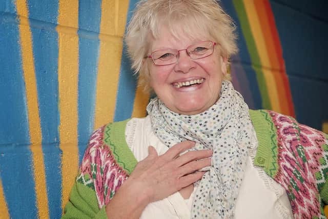 Trish Kinsella at the Rainbow Centre