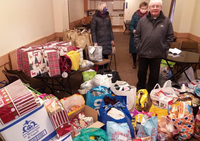 Father Pat Keogh said the huge amount of donations show that the true spirit of Christmas is alive and well in Whitby.