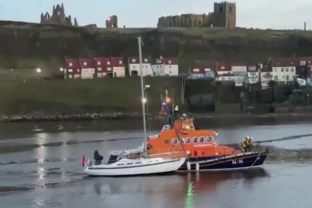 Lifeboat crews were called out yesterday afternoon.