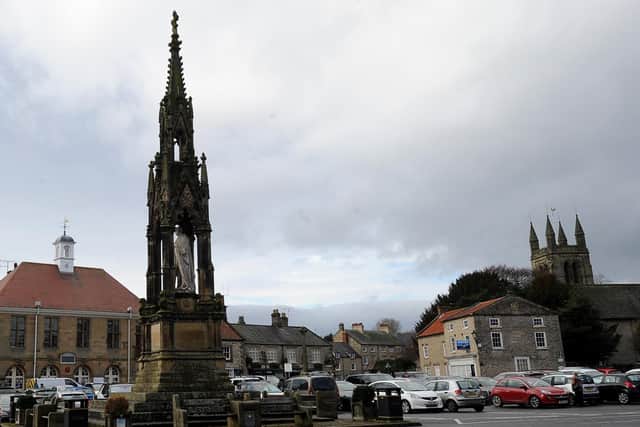 The free parking area in Helmsley ‘is being used by people working in town’.
