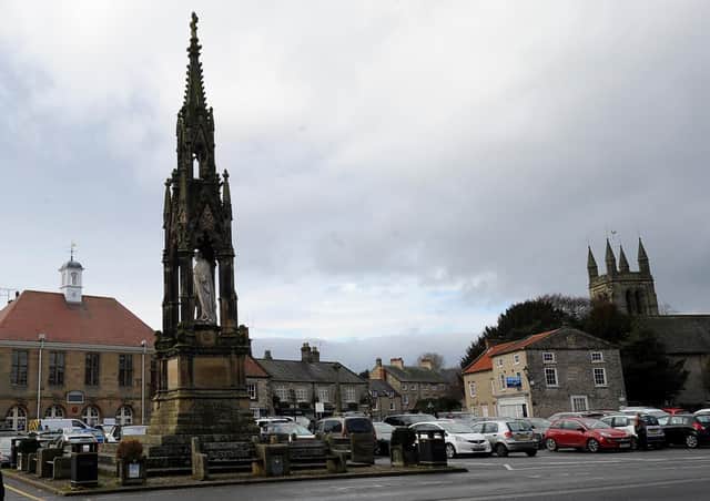 The free parking area in Helmsley ‘is being used by people working in town’.