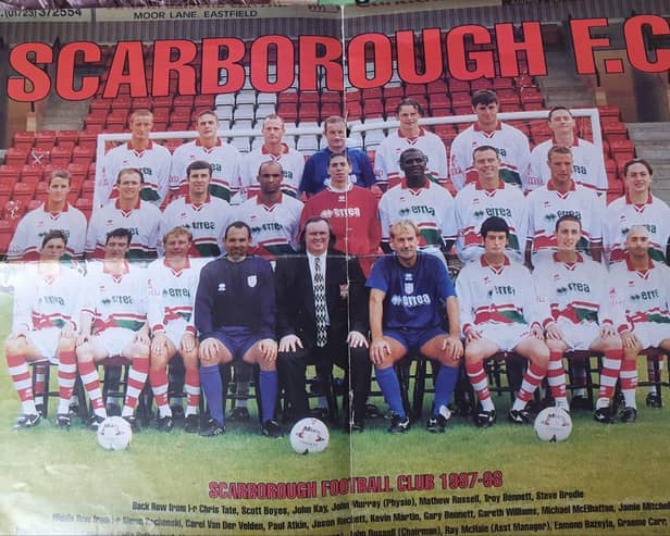 Boro's 97/98 squad