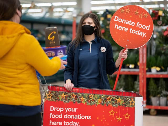 Tesco shoppers have donated more than one million meals