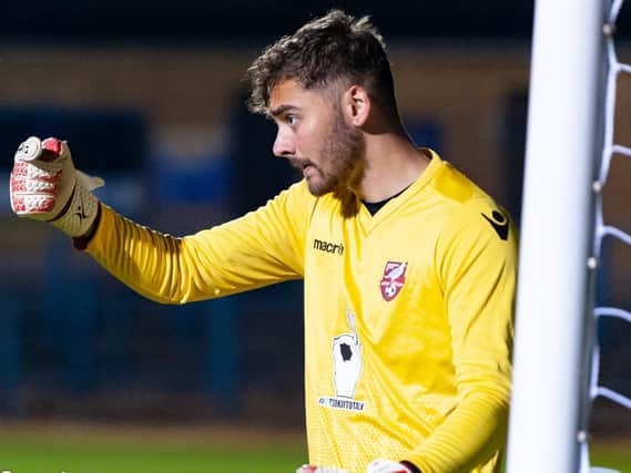 On loan goalkeeper Ryan Whitley
